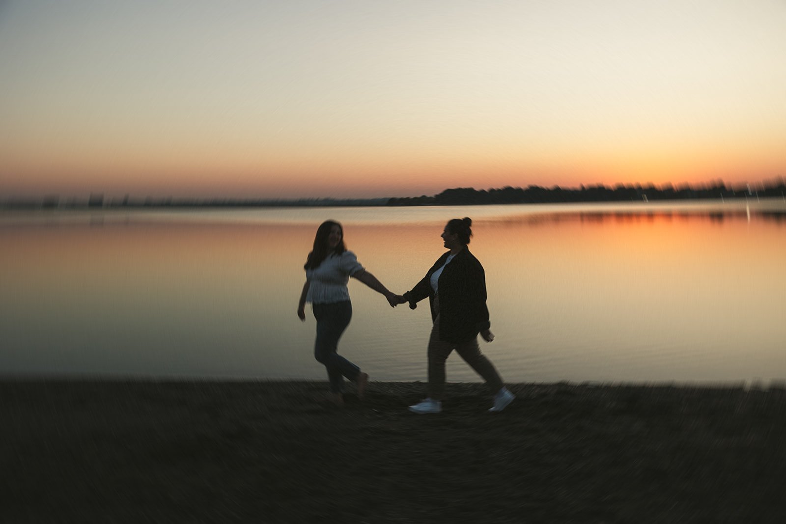 A dreamy couple celebrate their Castle Island engagement! 