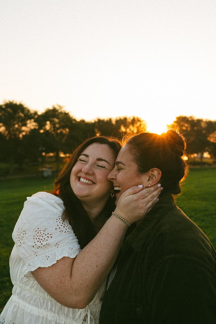 A dreamy couple celebrate their Castle Island engagement! 