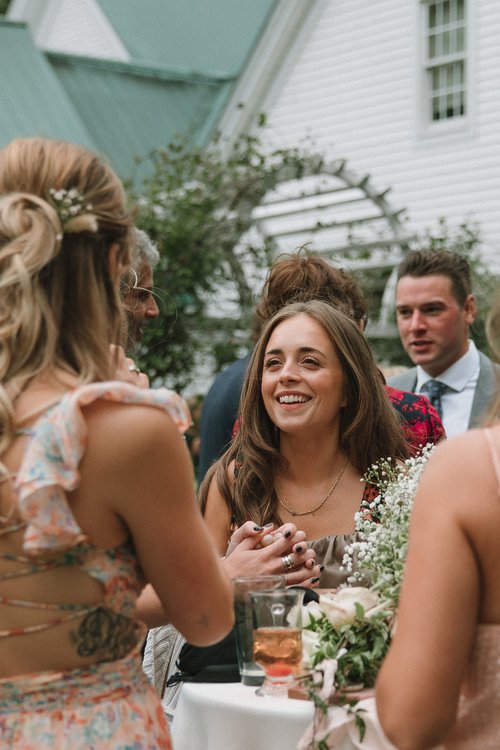 Guests tear up as they capture dreamy wedding moments