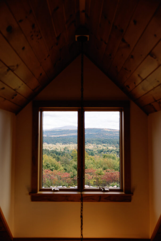 intimate new hampshire wedding with mountain views and fall foliage
