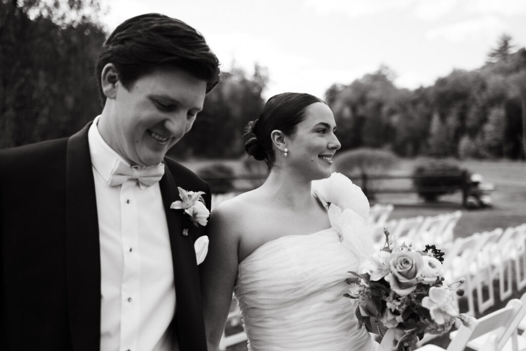 candid wedding photos of bride and groom