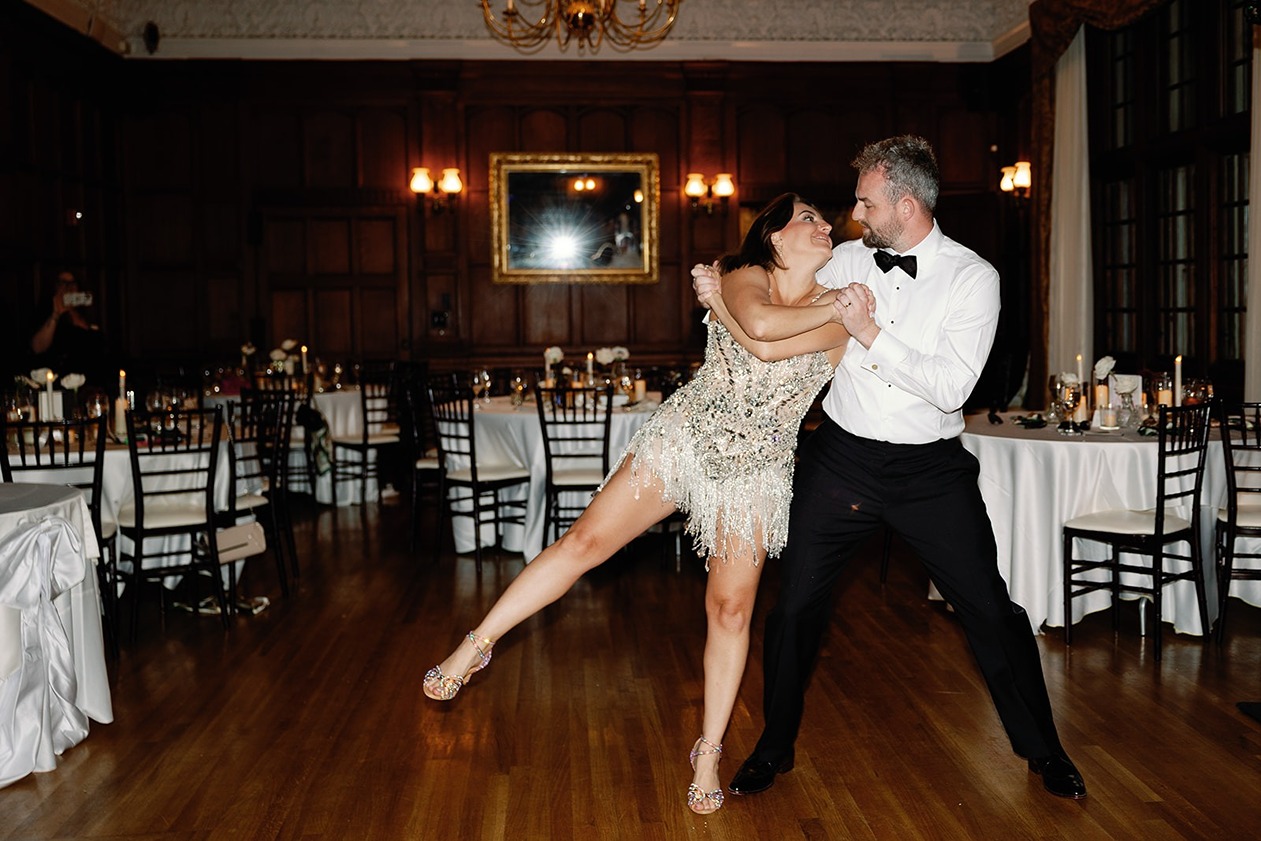 ​turner hill ipswich wedding reception dance for the bride and groom