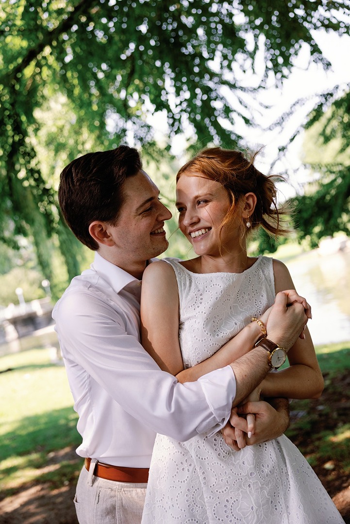 boston common engagement photos