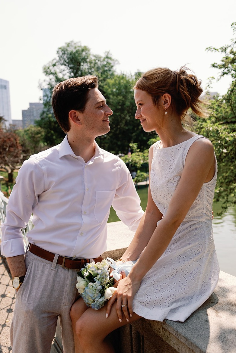 boston common engagement photos