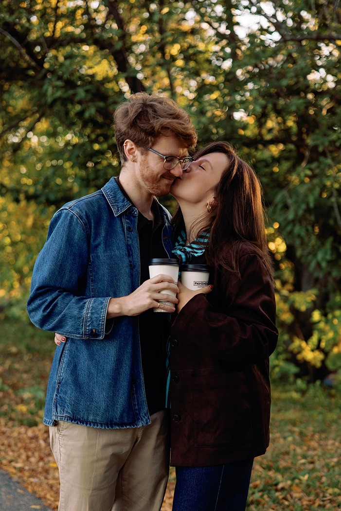 an engagement session at a nature boston photo locations