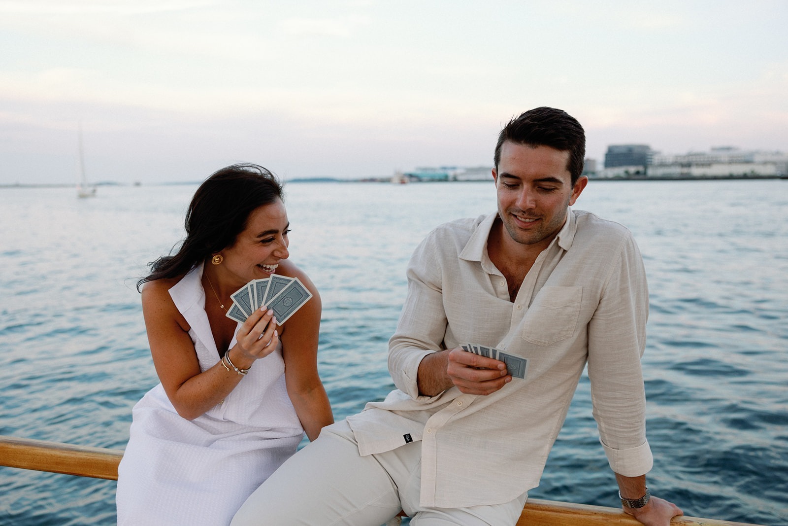 boston engagement photo locations on the water