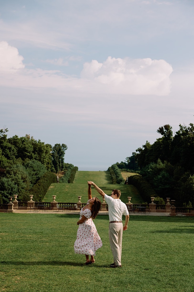 crane estate a boston engagement photo locations
