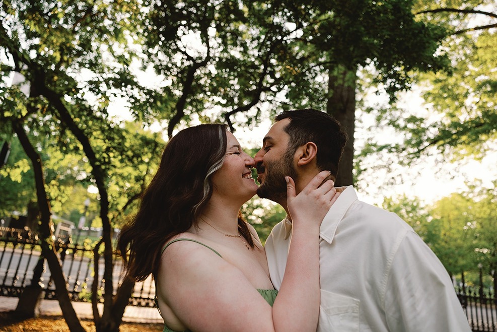 a couple who found ​boston commons parking