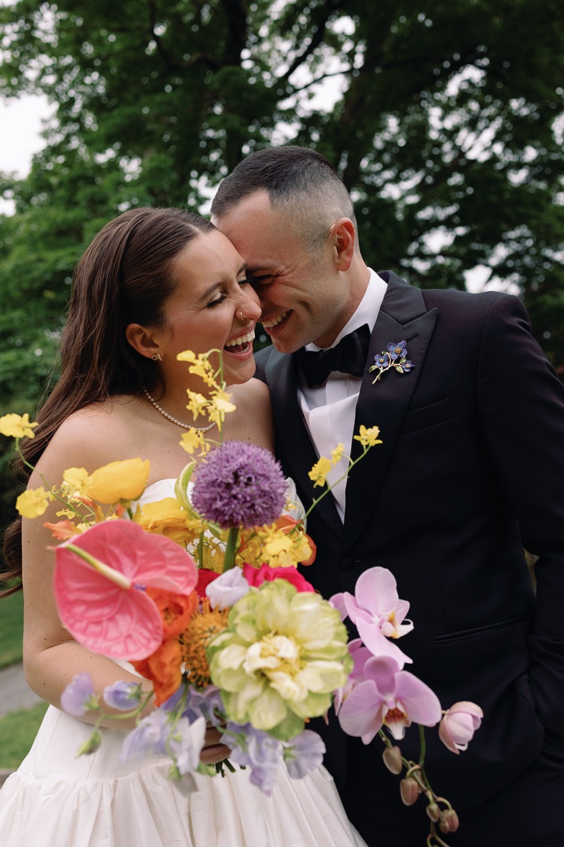 ​massachusetts horticultural society wedding portrait
