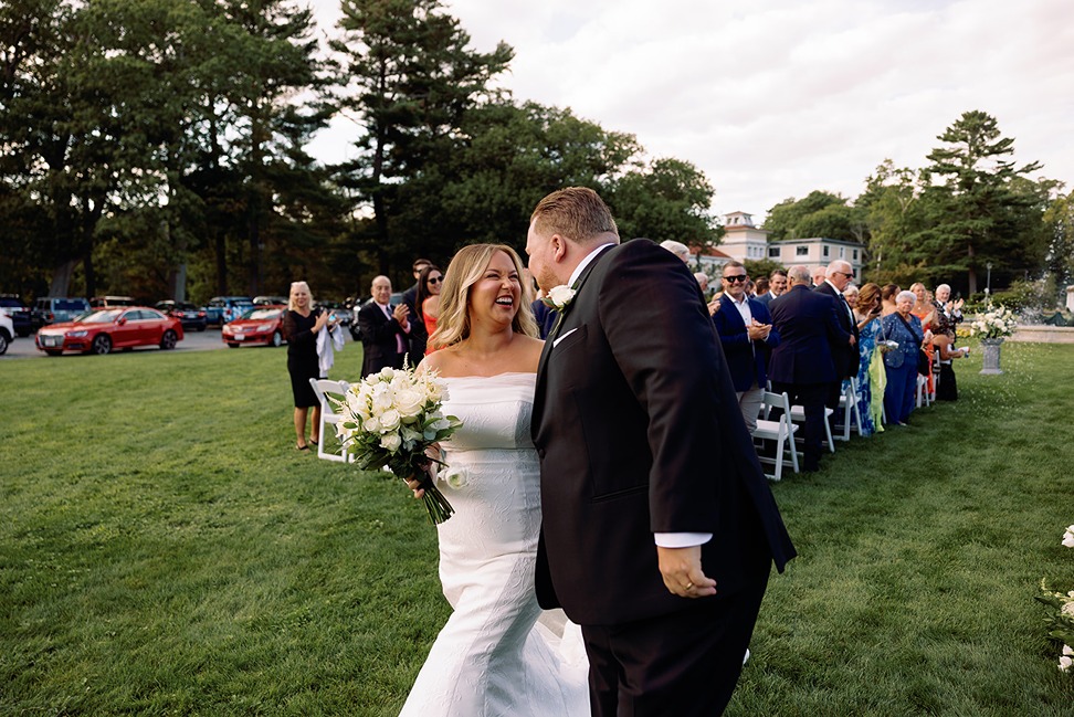 tupper manor wedding ceremony photo