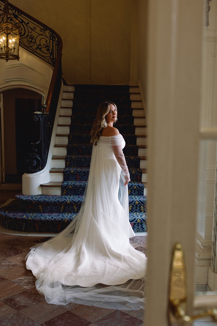 a bride in her tupper manor weddings