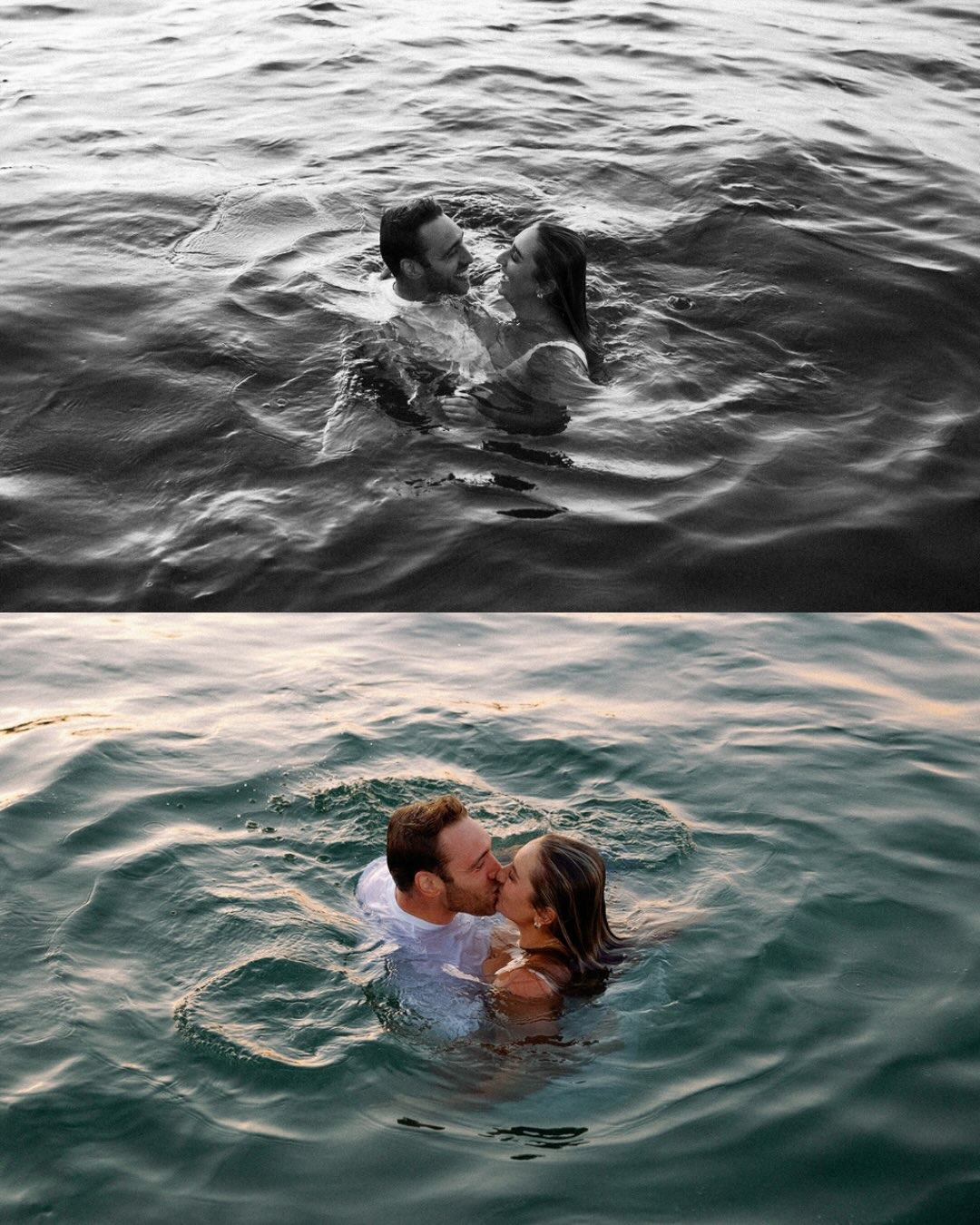 a couple who jumped in the water after boating in boston harbor