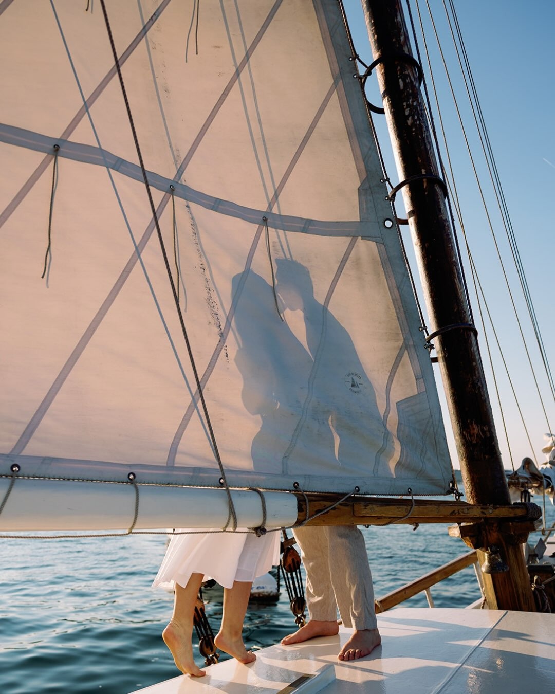 photos of a sail around boston harbor